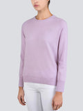 Classic Crew Neck Sweater_Lavender