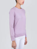 Classic Crew Neck Sweater_Lavender