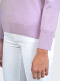 Classic Crew Neck Sweater_Lavender