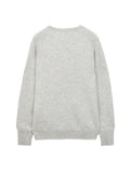 Classic Crew Neck Sweater_Light Grey