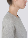 Classic Crew Neck Sweater_Light Grey