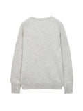 Classic Crew Neck Sweater_Light Grey