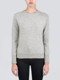 Classic Crew Neck Sweater_Light Grey