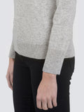 Classic Crew Neck Sweater_Light Grey