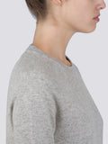 Classic Crew Neck Sweater_Light Grey