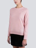 Classic Crew Neck Sweater_Pink