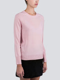 Classic Crew Neck Sweater_Pink