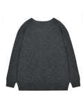 Loose Fit Sweater_Graphite