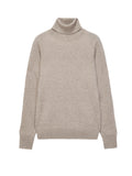 Turtleneck Slimfit Sweater_Beige