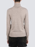 Turtleneck Slimfit Sweater_Beige