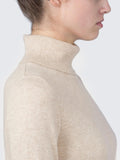 Turtleneck Slimfit Sweater_Oatmeal