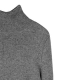 Turtleneck Slimfit Dress_Grey