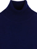 Turtleneck Slimfit Dress_Navy