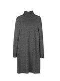 Turtleneck Slimfit Dress_Graphite