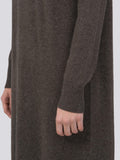 Turtleneck Slimfit Dress_Cocoa Brown