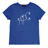 T-SHIRT SIENNA_IAA BLEU