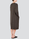 Long Cardigan_Cocoa Brown