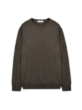 Men Crew Neck Sweater_Cocoa Brown