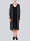 Long Cardigan_Graphite