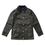 WOMEN ACORN WAX JACKET_OLIVE