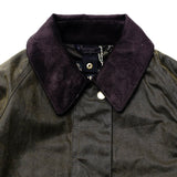 WOMEN ACORN WAX JACKET_OLIVE