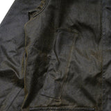 WOMEN ACORN WAX JACKET_OLIVE