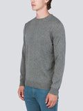 Men Crew Neck Sweater_Grey