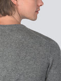 Men Crew Neck Sweater_Grey