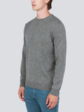 Men Crew Neck Sweater_Grey