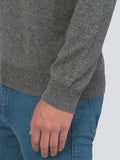 Men Crew Neck Sweater_Grey