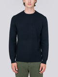 Men Crew Neck Sweater_Dark Navy