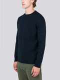 Men Crew Neck Sweater_Dark Navy