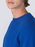 Men Crew Neck Sweater_Royal Blue