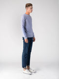 Men Crew Neck Sweater_Baby Blue