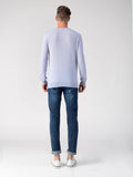 Men Crew Neck Sweater_Baby Blue