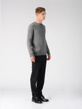 Men Crew Neck Sweater_Grey