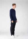 Men Crew Neck Sweater_Navy