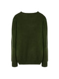 Men Crew Neck Sweater_Olive