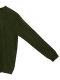 Men Crew Neck Sweater_Olive