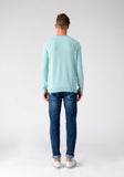 Men Crew Neck Sweater_Mint