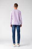 Men Crew Neck Sweater_Lavender