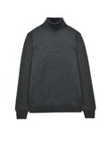 Men Turtleneck Sweater_Graphite