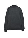 Men Turtleneck Sweater_Graphite