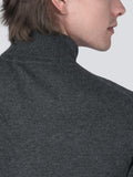 Men Turtleneck Sweater_Graphite