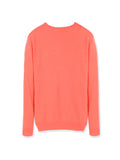 Men Crew Neck Sweater_Coral