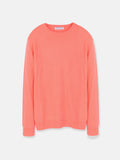 Men Crew Neck Sweater_Coral