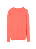 Men Crew Neck Sweater_Coral