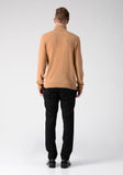 Men Turtleneck Sweater_Camel