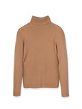 Men Turtleneck Sweater_Camel