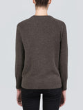 Classic Crew Neck Sweater_Cocoa Brown